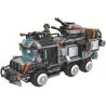Winner 5064 non  XE CHỈ HUY CHIẾN ĐẤU CỦA RAPTORS bộ đồ chơi xếp lắp ráp ghép mô hình Crocodile Special Forces Cá Sấu Đặc Nhiệm 527 khối