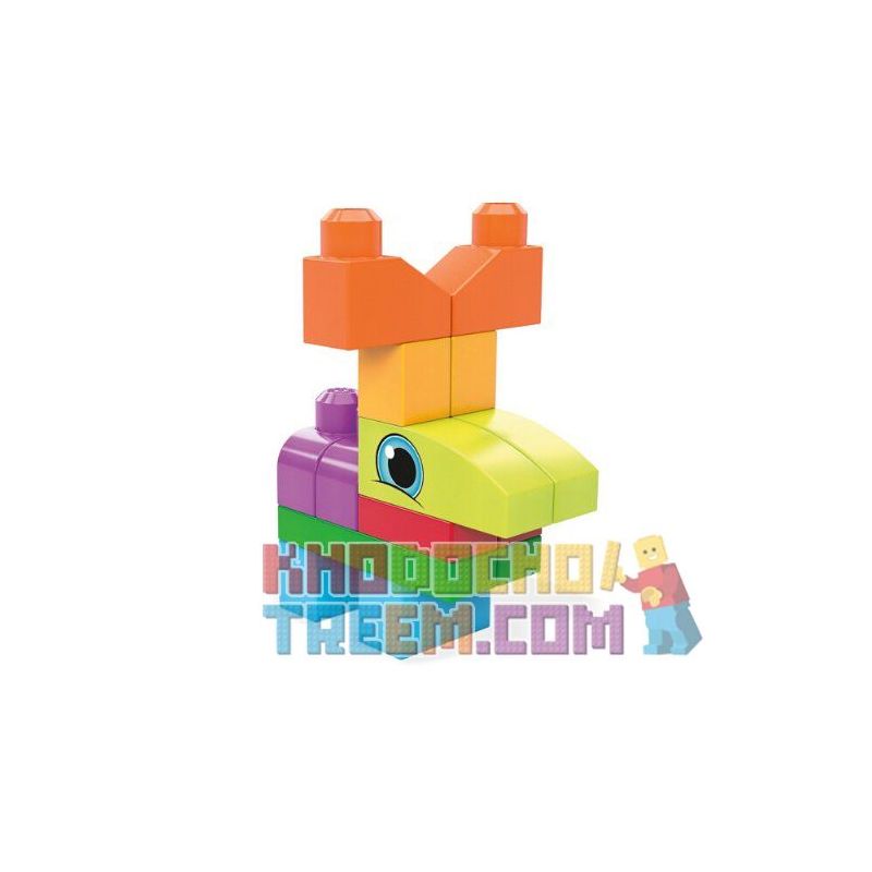 Mega Bloks Mega Bloks CNH10 First Builders Animal Adventures Xếp hình Xếp Hình Cuộc Phiêu Lưu Động Vật Đầu Tiên 20 khối