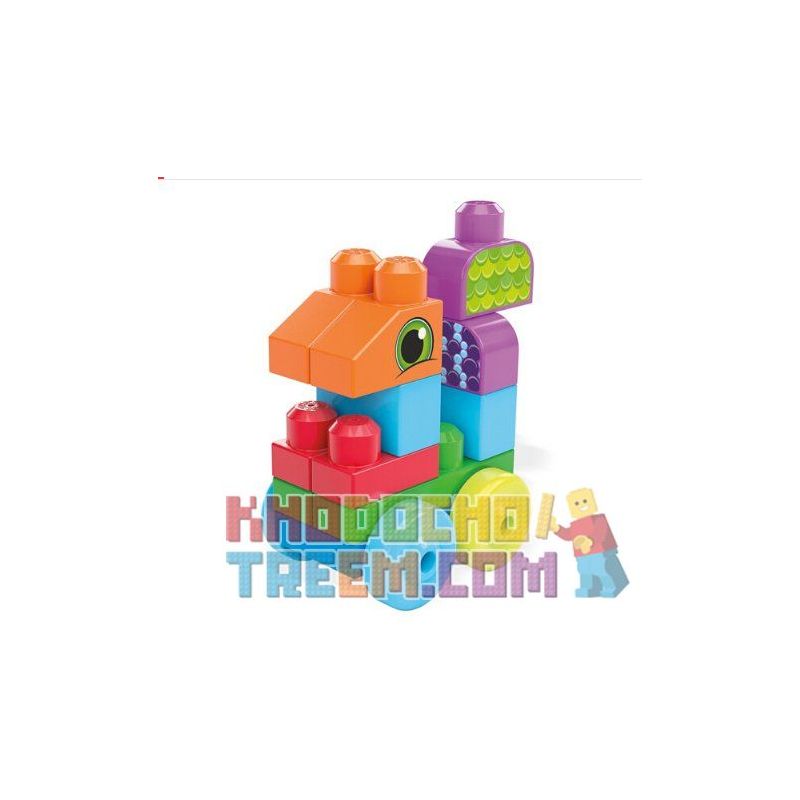  Mega Bloks Mega Bloks CNH10 First Builders Animal Adventures Xếp hình Xếp Hình Cuộc Phiêu Lưu Động Vật Đầu Tiên 20 khối