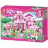 SLUBAN M38-B0150 B0150 0150 M38B0150 38-B0150 non  NHÀ HÀNG LÃNG MẠN bộ đồ chơi xếp lắp ráp ghép mô hình Girl's Dream Giấc Mơ Con Gái 306 khối