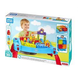  Mega Bloks Mega Bloks FGV05 Buildand Learn Table Xếp hình Học Xếp Hình 30 Khối 30 khối