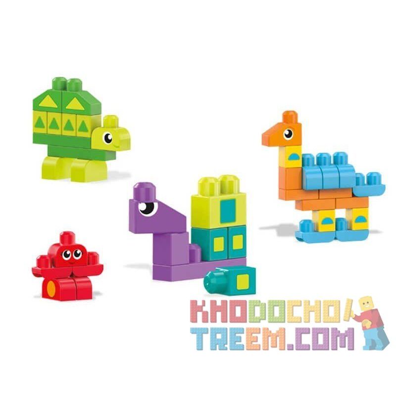  Mega Bloks Mega Bloks DXH34 Learn My Shapes Playset Xếp hình Xếp Hình 40 Khối 40 khối