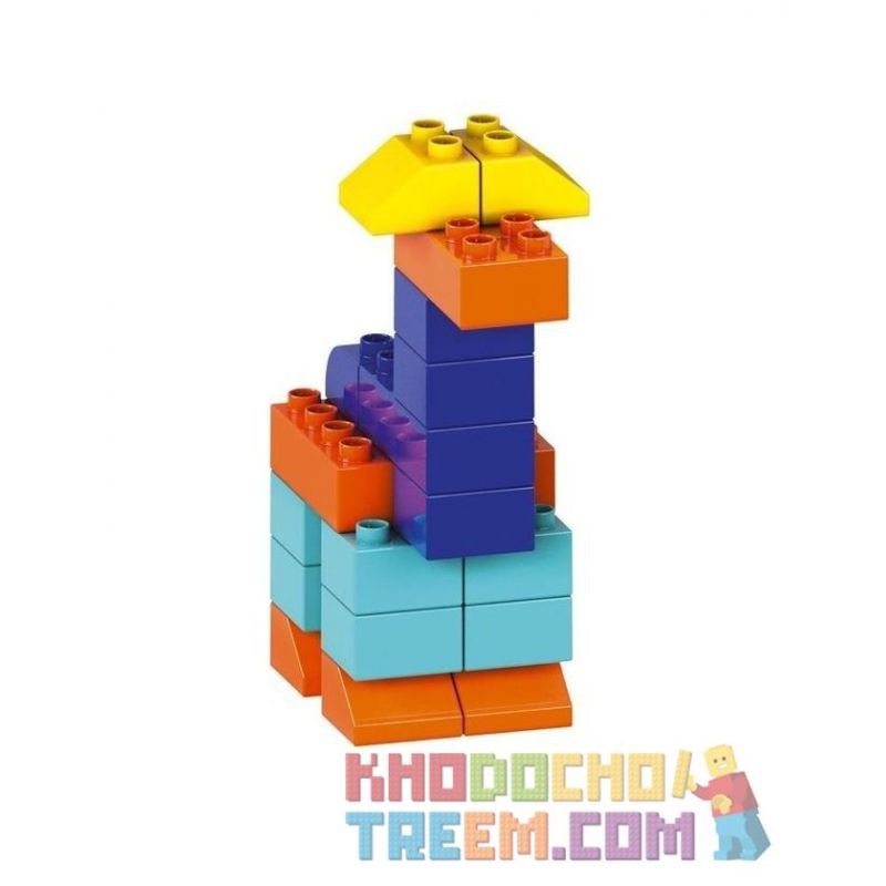  Mega Bloks Mega Bloks FLY43 Multi- Coloured Xếp hình Xếp Hình Sáng Tạo Khối Nhiều Màu 60 khối