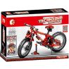 SEMBO 703302 non  XE ĐẠP LEO NÚI MÀU ĐỎ bộ đồ chơi xếp lắp ráp ghép mô hình  Kỹ Thuật Công Nghệ Cao Mô Hình Phương Tiện 306 khối