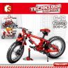 SEMBO 703302 non  XE ĐẠP LEO NÚI MÀU ĐỎ bộ đồ chơi xếp lắp ráp ghép mô hình  Kỹ Thuật Công Nghệ Cao Mô Hình Phương Tiện 306 khối