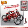 SEMBO 703302 non  XE ĐẠP LEO NÚI MÀU ĐỎ bộ đồ chơi xếp lắp ráp ghép mô hình  Kỹ Thuật Công Nghệ Cao Mô Hình Phương Tiện 306 khối