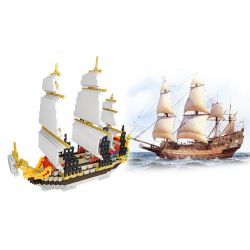 YZ DIAMOND 66501 Xếp hình kiểu Nanoblock ARCHITECTURE Corsair Series - Sailing Dòng Corsair - Đi Thuyền Buồm 3000 khối YZ DIAMOND 66501 Xếp hình kiểu Nanoblock ARCHITECTURE Corsair Series - Sailing Dòng Corsair - Đi Thuyền Buồm 3000 khối
