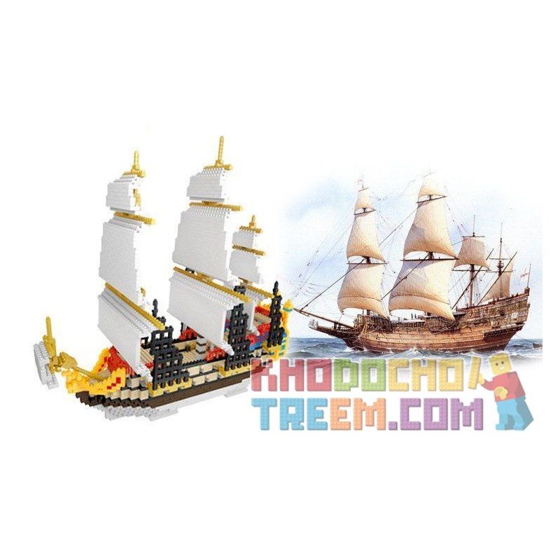 YZ DIAMOND 66501 Xếp hình kiểu Nanoblock ARCHITECTURE Corsair Series - Sailing Dòng Corsair - Đi Thuyền Buồm 3000 khối YZ DIAMOND 66501 Xếp hình kiểu Nanoblock ARCHITECTURE Corsair Series - Sailing Dòng Corsair - Đi Thuyền Buồm 3000 khối