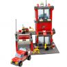 Kazi KY8052 8052 non  CHI NHÁNH LỬA bộ đồ chơi xếp lắp ráp ghép mô hình City FIRE FIGHT Thành Phố 300 khối