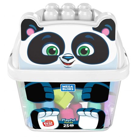  Mega Bloks Mega Bloks GCT46 Playful Panda, Multicolor Xếp hình Xếp Hình Gấu Trúc Vui Vẻ Nhiều Màu 25 khối
