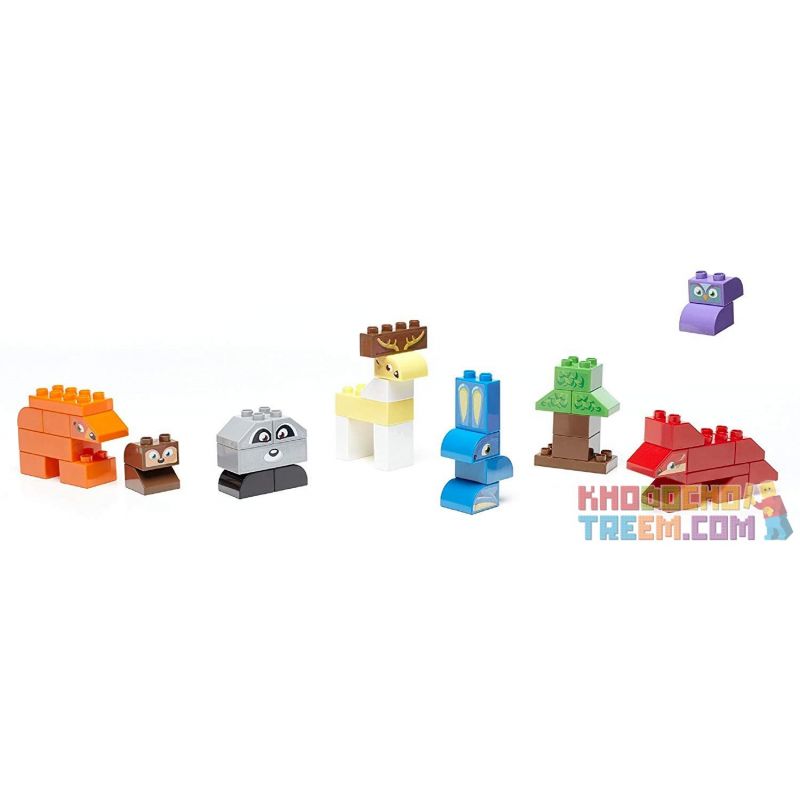  Mega Bloks Mega Bloks DWR74 My Friendly Forest Building Set Xếp hình Xếp Hình Khu Rừng Thân Thiện 40 khối