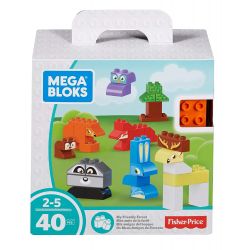  Mega Bloks Mega Bloks DWR74 My Friendly Forest Building Set Xếp hình Xếp Hình Khu Rừng Thân Thiện 40 khối