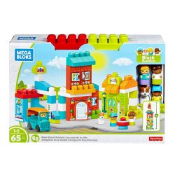  Mega Bloks Mega Bloks FFG36 Main Street  Xếp hình Xếp Hình Trạm Xăng 65 Khối 65 khối