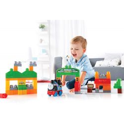  Mega Bloks Mega Bloks DXH56 Thomas Sodor Adventures Bag Xếp hình Xếp Hình Túi Phiêu Lưu Thomas Sodor 70 khối