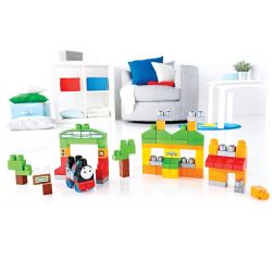  Mega Bloks Mega Bloks DXH56 Thomas Sodor Adventures Bag Xếp hình Xếp Hình Túi Phiêu Lưu Thomas Sodor 70 khối
