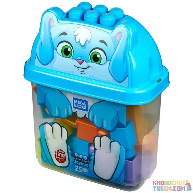 Mega Bloks Mega Bloks GGB70 Builders Bunny Xếp hình Chú Thỏ Xếp Hình 25 Khối 25 khối
