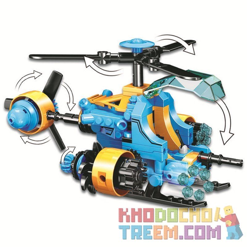 Winner 8049 non  TRỰC THĂNG THÁM HIỂM bộ đồ chơi xếp lắp ráp ghép mô hình Jurassic World DINOSAUR CAPTURE HELICOPTER Thế Giới Khủng Long 307 khối