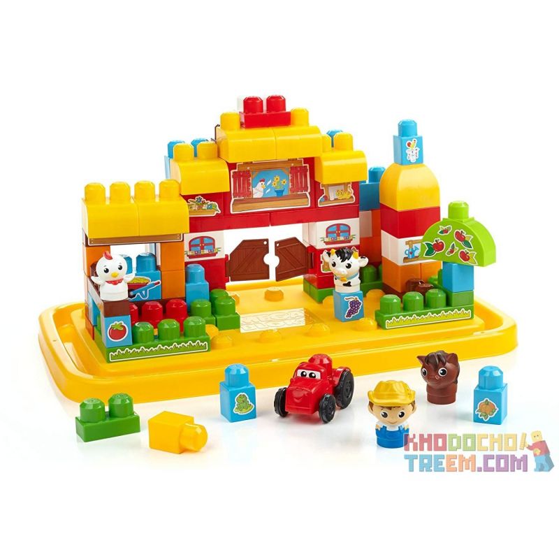  Mega Bloks Mega Bloks DCL34 Big Farm Xếp hình Xếp Hình Trang Trại Lớn 95 khối