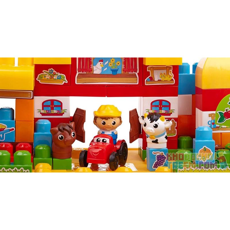  Mega Bloks Mega Bloks DCL34 Big Farm Xếp hình Xếp Hình Trang Trại Lớn 95 khối