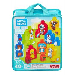  Mega Bloks Mega Bloks FLT36 Build And Match Animals Xếp hình Xếp Hình 40 Khối Và Các Con Vật 40 khối