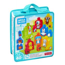  Mega Bloks Mega Bloks FLT36 Build And Match Animals Xếp hình Xếp Hình 40 Khối Và Các Con Vật 40 khối