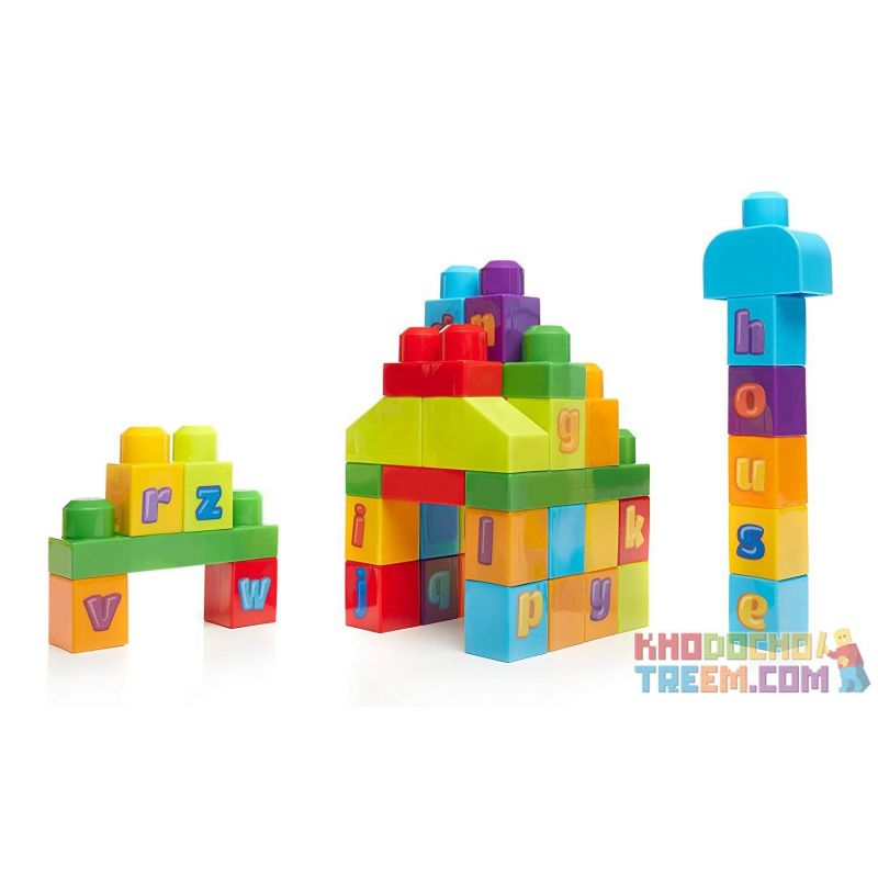  Mega Bloks Mega Bloks Abc Builders Xếp hình Xếp Hình Khối Chữ Abc 40 khối