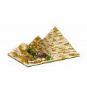 YZ DIAMOND 059 Xếp hình kiểu Nanoblock ARCHITECTURE The Pyramid Egype Kim Tự Tháp Ai Cập 1456 khối