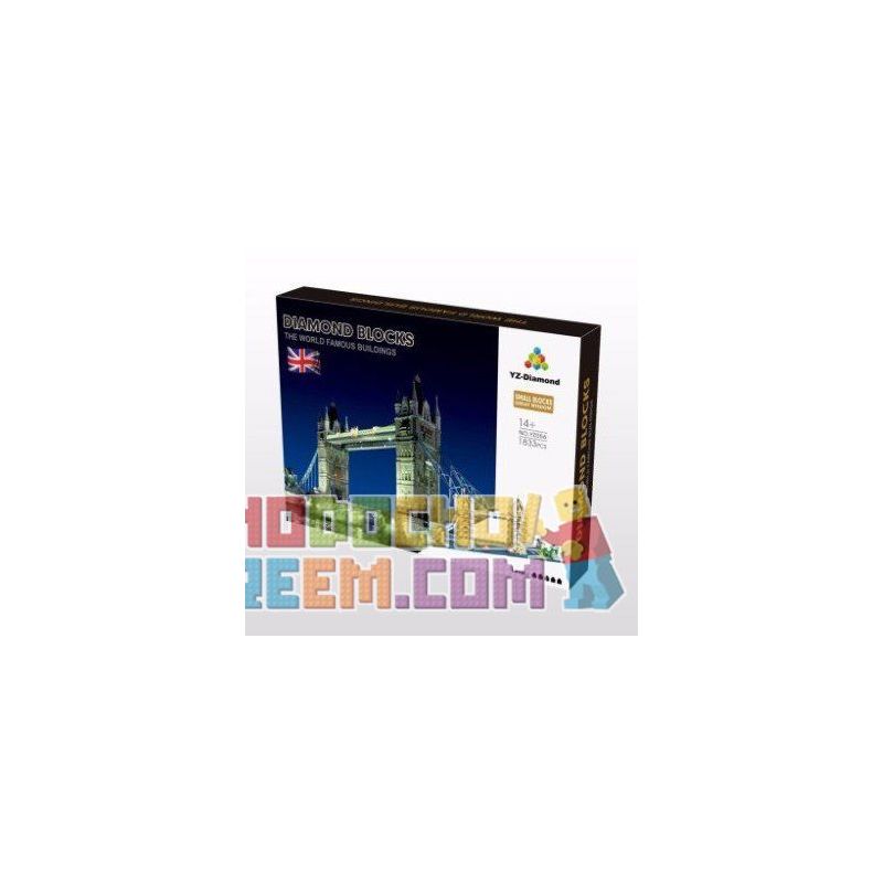 YZ DIAMOND 056 Xếp hình kiểu Nanoblock ARCHITECTURE Tower Bridge London Cầu Tháp Luân Đôn 1833 khối điều khiển từ xa bằng điện thoại YZ DIAMOND 056 Xếp hình kiểu Nanoblock ARCHITECTURE Tower Bridge London Cầu Tháp Luân Đôn 1833 khối điều khiển từ xa bằng điện thoại