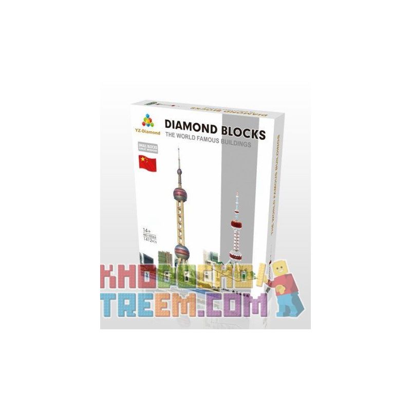 YZ DIAMOND 063 Xếp hình kiểu Nanoblock ARCHITECTURE Oriental Pearl Tower Tháp Hòn Ngọc Phương Đông 1412 khối điều khiển từ xa bằng điện thoại YZ DIAMOND 063 Xếp hình kiểu Nanoblock ARCHITECTURE Oriental Pearl Tower Tháp Hòn Ngọc Phương Đông 1412 khối điều khiển từ xa bằng điện thoại