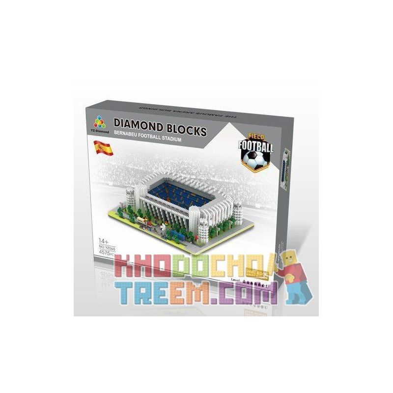 YZ DIAMOND 064 Xếp hình kiểu Nanoblock ARCHITECTURE Bernabeu Footbal Stadium Sân Vận động Bóng đá Bernabeu 4575 khối điều khiển từ xa bằng điện thoại YZ DIAMOND 064 Xếp hình kiểu Nanoblock ARCHITECTURE Bernabeu Footbal Stadium Sân Vận động Bóng đá Bernabeu 4575 khối điều khiển từ xa bằng điện thoại
