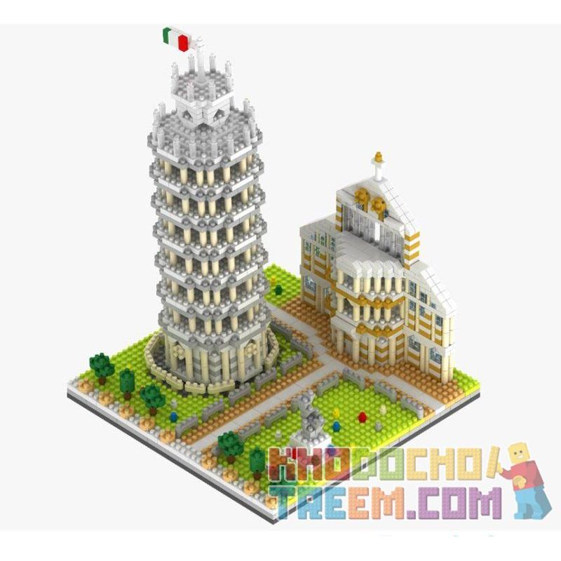 YZ DIAMOND 066 Xếp hình kiểu Nanoblock ARCHITECTURE Leaning Tower Of Pisa Tháp Nghiêng Pisa 1944 khối điều khiển từ xa bằng điện thoại YZ DIAMOND 066 Xếp hình kiểu Nanoblock ARCHITECTURE Leaning Tower Of Pisa Tháp Nghiêng Pisa 1944 khối điều khiển từ xa bằng điện thoại