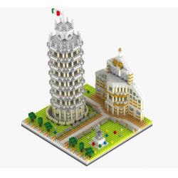 YZ DIAMOND 066 Xếp hình kiểu Nanoblock ARCHITECTURE Leaning Tower Of Pisa Tháp Nghiêng Pisa 1944 khối điều khiển từ xa bằng điện thoại YZ DIAMOND 066 Xếp hình kiểu Nanoblock ARCHITECTURE Leaning Tower Of Pisa Tháp Nghiêng Pisa 1944 khối điều khiển từ xa bằng điện thoại