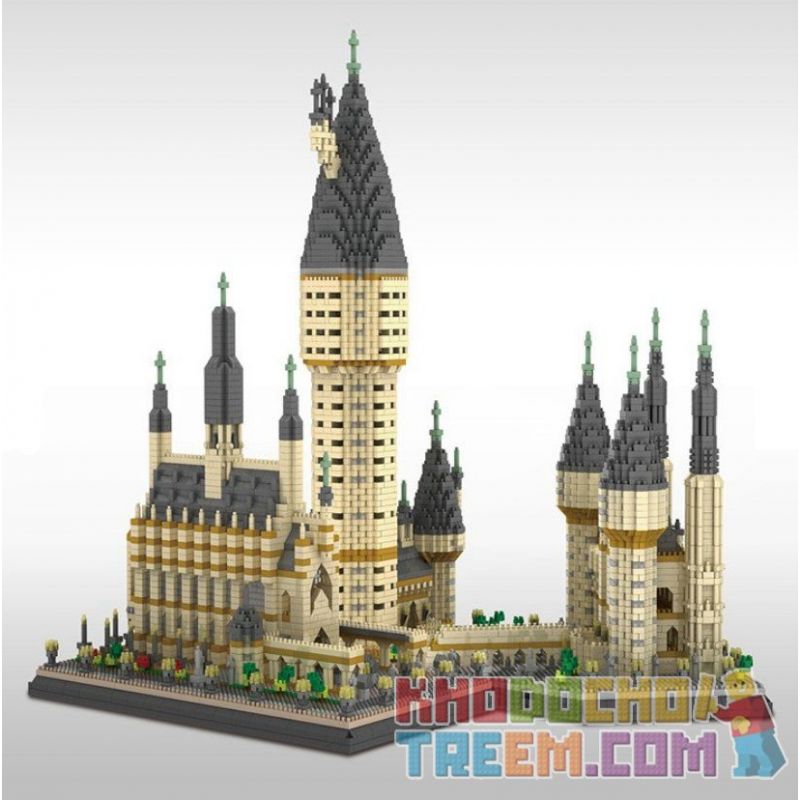 YZ DIAMOND 071 Xếp hình kiểu Nanoblock ARCHITECTURE Hogwarts Castle Lâu đài Hogwarts 7750 khối