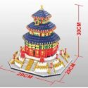 YZ DIAMOND 66525 Xếp hình kiểu Nanoblock ARCHITECTURE The Temple Of Heaven Ngôi đền Của Thiên đường 7880 khối