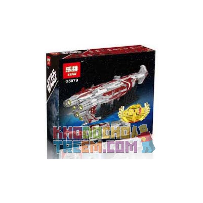 LEPIN 05079 Xếp hình kiểu Lego STAR WARS Old Republic Escort Cruiser Tàu Chiến Không Gian 7956 khối LEPIN 05079 Xếp hình kiểu Lego STAR WARS Old Republic Escort Cruiser Tàu Chiến Không Gian 7956 khối