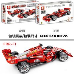 SEMBO 701000 non  XE ĐUA CÔNG THỨC 1 bộ đồ chơi xếp lắp ráp ghép mô hình  Kỹ Thuật Công Nghệ Cao Mô Hình Phương Tiện 585 khối