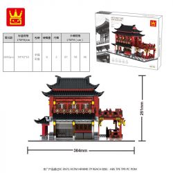 WANGE 6312 non  KHÁCH SẠN CỔ bộ đồ chơi xếp lắp ráp ghép mô hình Modular Buildings CHINA ANCIENT HOTEL Mô Hình Nhà Cửa 2038 khối WANGE 6312 non  KHÁCH SẠN CỔ bộ đồ chơi xếp lắp ráp ghép mô hình Modular Buildings CHINA ANCIENT HOTEL Mô Hình Nhà Cửa 2038 khối