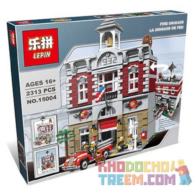 NOT Lego CREATOR EXPERT 10197 Fire Brigade, KING 84004 LEJI LJ99009 99009 LEPIN 15004 Xếp hình Trụ Sở Cứu Hỏa 2231 khối NOT Lego CREATOR EXPERT 10197 Fire Brigade, KING 84004 LEJI LJ99009 99009 LEPIN 15004 Xếp hình Trụ Sở Cứu Hỏa 2231 khối