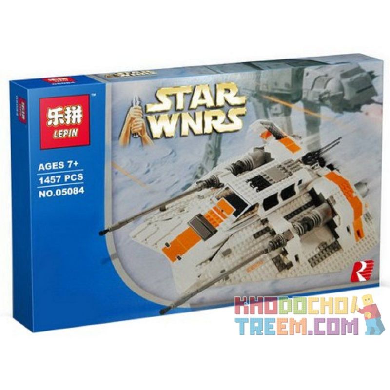 NOT Lego REBEL SNOWSPEEDER 75144 M968 LEPIN 05084 xếp lắp ráp ghép mô hình TÀU LƯỚT TUYẾT NGƯỜI TRƯỢT NỔI LOẠN Star Wars Chiến Tranh Giữa Các Vì Sao 1703 khối