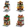 SEMBO WEKKI VIGGI SD6096 6096 SD6097 6097 SD6098 6098 SD6099 6099 non  CỬA HÀNG CHAY VẢI KHU PHỐ TÀU WUSHU. NHÀ CHUANXIANG bộ đồ chơi xếp lắp ráp ghép mô hình Modular Buildings SEMBO BLOCK Mô Hình Nhà Cửa 142 khối