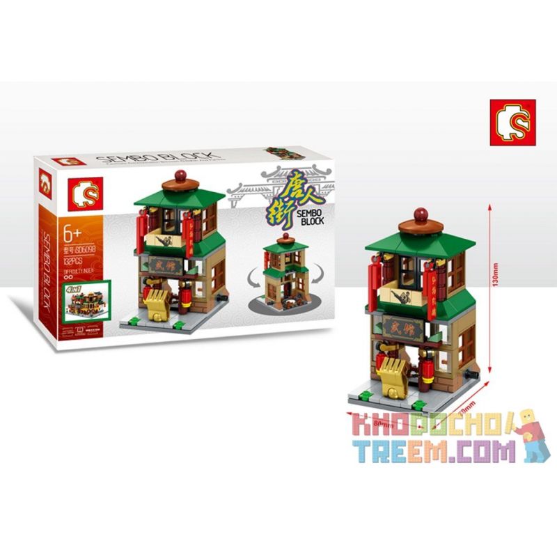 SEMBO WEKKI VIGGI SD6096 6096 SD6097 6097 SD6098 6098 SD6099 6099 non  CỬA HÀNG CHAY VẢI KHU PHỐ TÀU WUSHU. NHÀ CHUANXIANG bộ đồ chơi xếp lắp ráp ghép mô hình Modular Buildings SEMBO BLOCK Mô Hình Nhà Cửa 142 khối SEMBO WEKKI VIGGI SD6096 6096 SD6097 6097 SD6098 6098 SD6099 6099 non  CỬA HÀNG CHAY VẢI KHU PHỐ TÀU WUSHU. NHÀ CHUANXIANG bộ đồ chơi xếp lắp ráp ghép mô hình Modular Buildings SEMBO BLOCK Mô Hình Nhà Cửa 142 khối