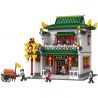 XINGBAO XB-01023 01023 XB01023 non  TIỆM CẦM ĐỒ TRUNG HOA bộ đồ chơi xếp lắp ráp ghép mô hình Chinatown BANKS Khu Phố Tàu 2955 khối