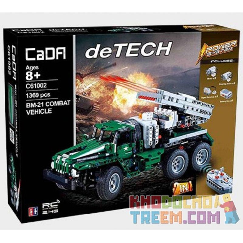 DOUBLEE CADA C61002 61002 Xếp hình kiểu Lego TECHNIC BM-21 Combat ...