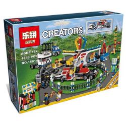 Not Lego Creator Expert 10244 Fairground Mixer Playground Rotating Flying  Chair , Lepin 15014 Xếp Hình Khu Vui Chơi Giá Sốc Rẻ Nhất