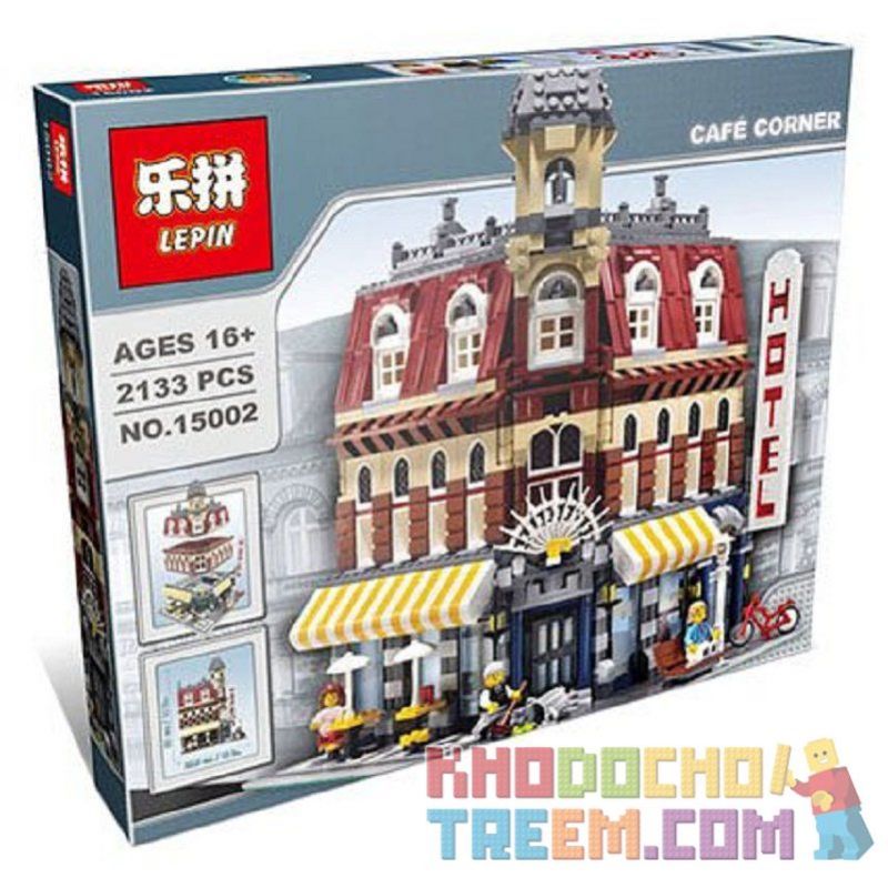 NOT LEGO Creator Expert 10182 Cafe Corner, KING 84002 Leji LJ99014 Lele 30012 Lepin 15002 Pogo 10001 Xếp hình Quán Cafe Góc Phố 2056 khối NOT LEGO Creator Expert 10182 Cafe Corner, KING 84002 Leji LJ99014 Lele 30012 Lepin 15002 Pogo 10001 Xếp hình Quán Cafe Góc Phố 2056 khối