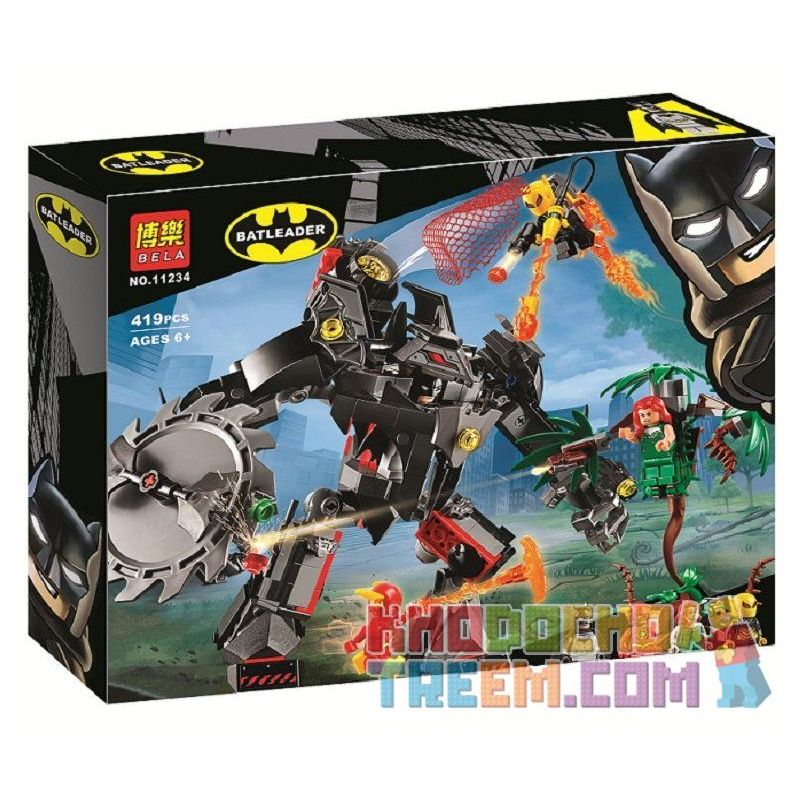 NOT Lego DC COMICS SUPER HEROES 76117 Batman Mech Vs. Poison Ivy Mech Batman Battle Of Batman Mechs , Bela 11234 Lari 11234 LEPIN 07118 PRCK 64046 XINH 8911 Xếp hình Trận Chiến Người Máy Batman Vs Poi NOT Lego DC COMICS SUPER HEROES 76117 Batman Mech Vs. Poison Ivy Mech Batman Battle Of Batman Mechs , Bela 11234 Lari 11234 LEPIN 07118 PRCK 64046 XINH 8911 Xếp hình Trận Chiến Người Máy Batman Vs Poi