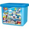 JUN DA LONG TOYS JDLT 5141A Xếp hình kiểu    Polices Arresting Robber Đội Bắt Cướp 80 khối