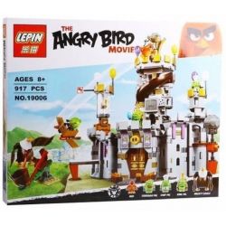 NOT Lego The Angry Birds Movie 75826 King Pig's Castle Angry Birds King Pig  Castle , Bela 10510 Lari 10510 LEPIN 19006 Xếp hình Cuộc Chiến Tại Pháo Đài  Vua Trộm giá sốc rẻ nhất
