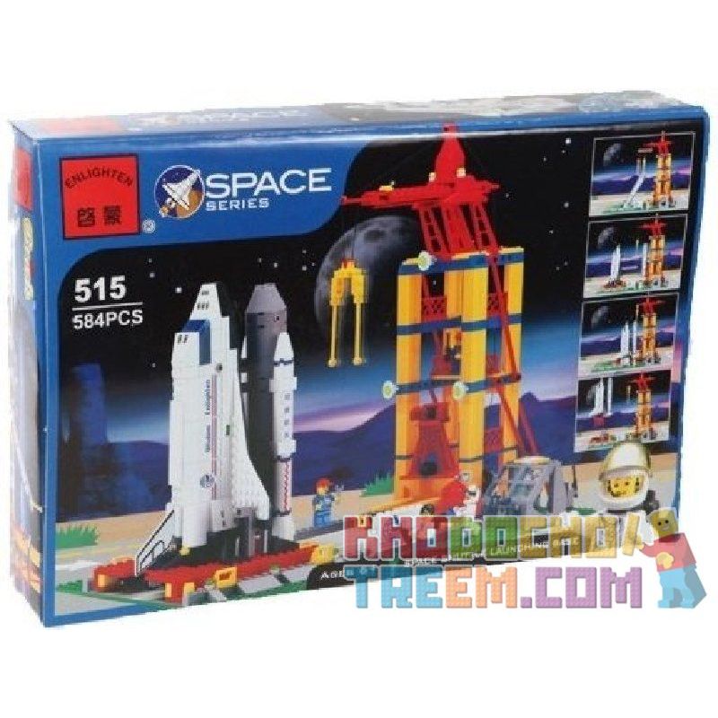 NOT Lego TOWN 6339 Shuttle Launch Pad Space Administration Launches Station Space Plane Launch Base , Enlighten 515 Qman 515 Xếp hình Bệ Phóng Tàu Vũ Trụ 584 khối NOT Lego TOWN 6339 Shuttle Launch Pad Space Administration Launches Station Space Plane Launch Base , Enlighten 515 Qman 515 Xếp hình Bệ Phóng Tàu Vũ Trụ 584 khối