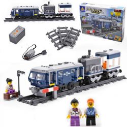 Kazi KY98235 98235 Xếp hình kiểu Lego TRAINS City Train Urban Train Dongfeng 11z-type Internal Combustion Locomotive (DF 11Z) (small) Đầu Máy Diesel DF 11Z 359 khối
